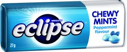 ECLIPSE PEPPERMINT Flavoured Chewy Mints Tin 27g image