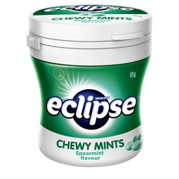 ECLIPSE SPEARMINT Flavoured Chewy Mints Bottle 93g image